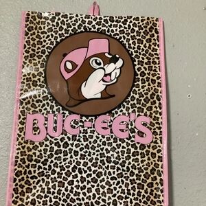 Buc-ee's Leopard Print Wall Hanging